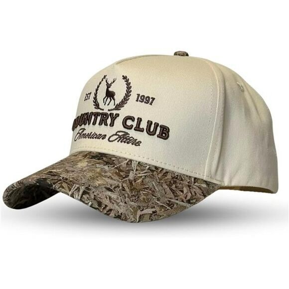 Vintage Trucker Hat Snapback Cowboy Country Western Cap Men Women Retro Cute - Picture 1 of 7